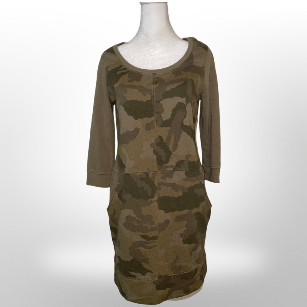 Camo Long Sleeve Dress